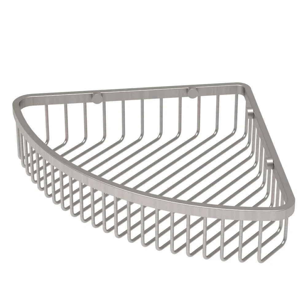 Corner Shower Basket Satin Nickel X534302
