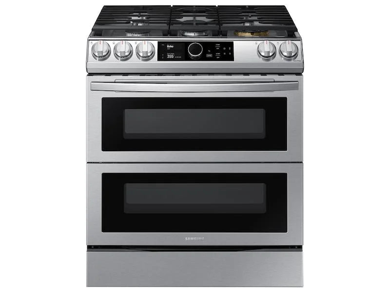 30" Wide 6.3 Cu. Ft. Slide-In Dual Fuel Range - Stainless Steel A841381