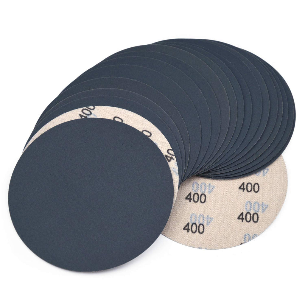 600 Grit Waterproof Hook & Loop Sanding Discs Silicon Carbide, 20-Pack U19682