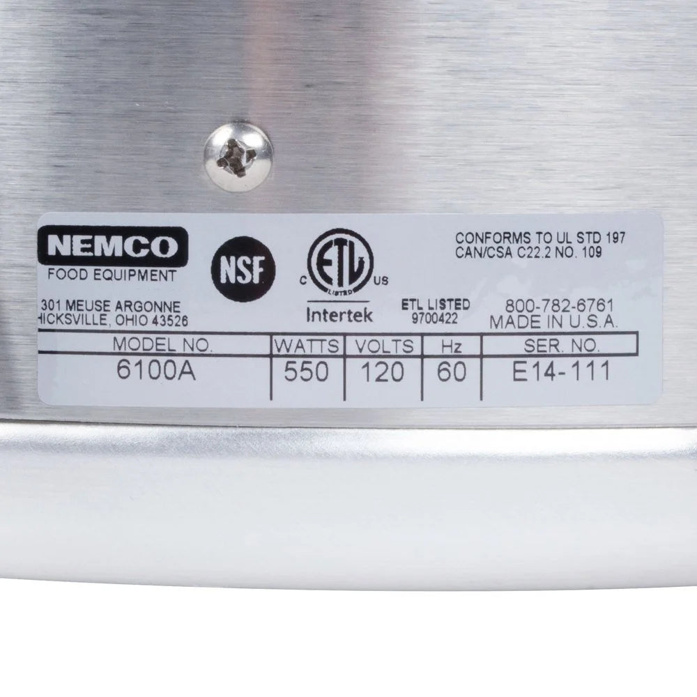 7 Qt. Round Countertop Warmer P850746