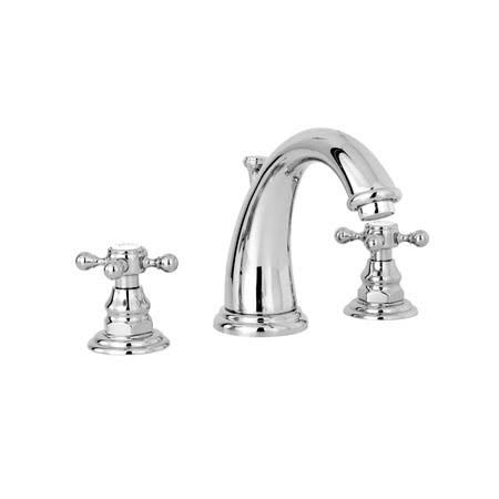 Satin Nickel Widespread Bathroom Faucet H599485