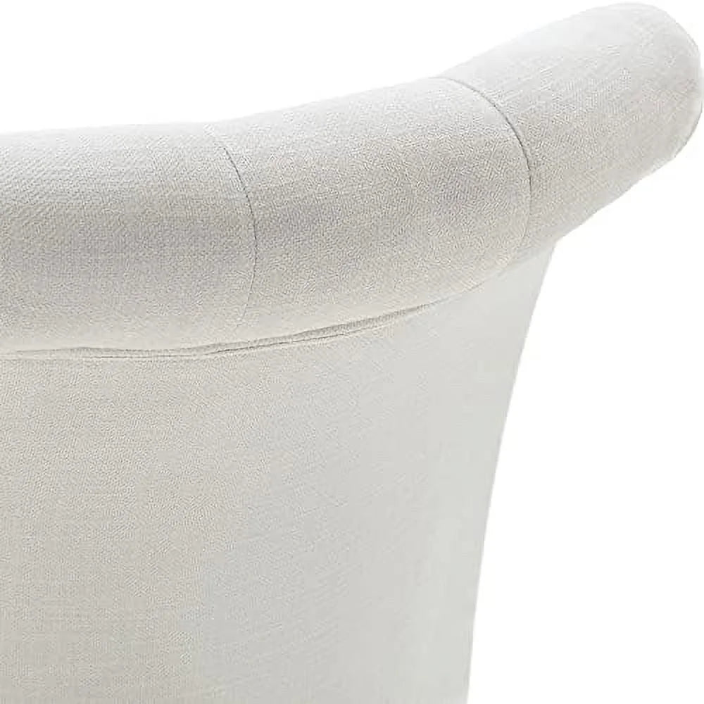 Adjustable Swivel Linen Fabric Office Chair with Wheels G515