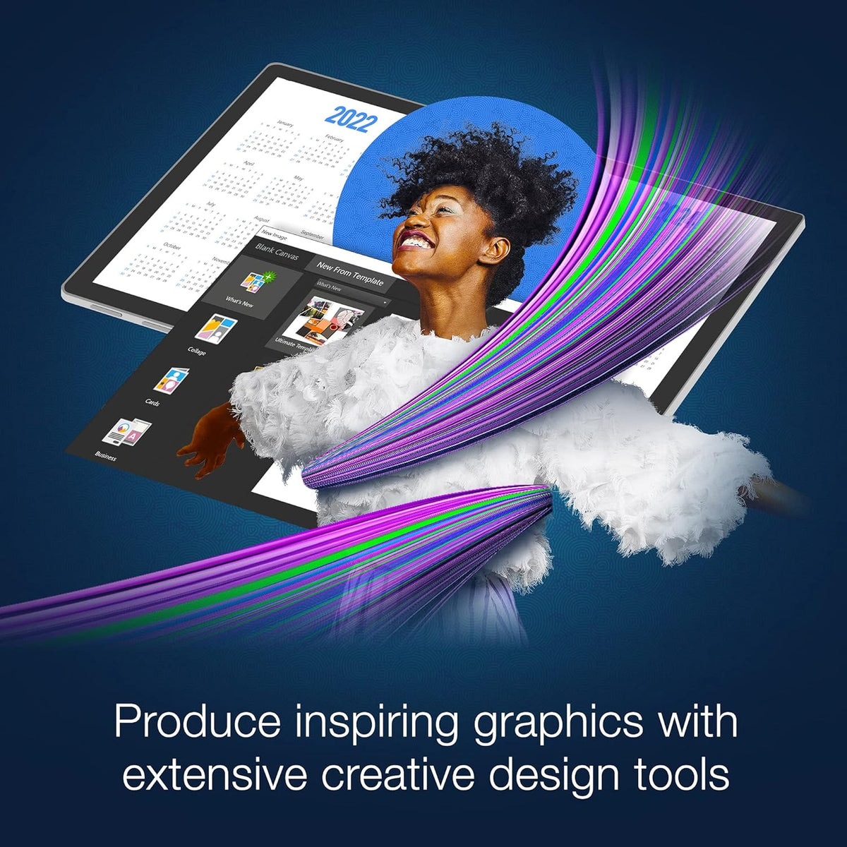 Photo Editing & Graphic Design Software with Creative Bundle A408846