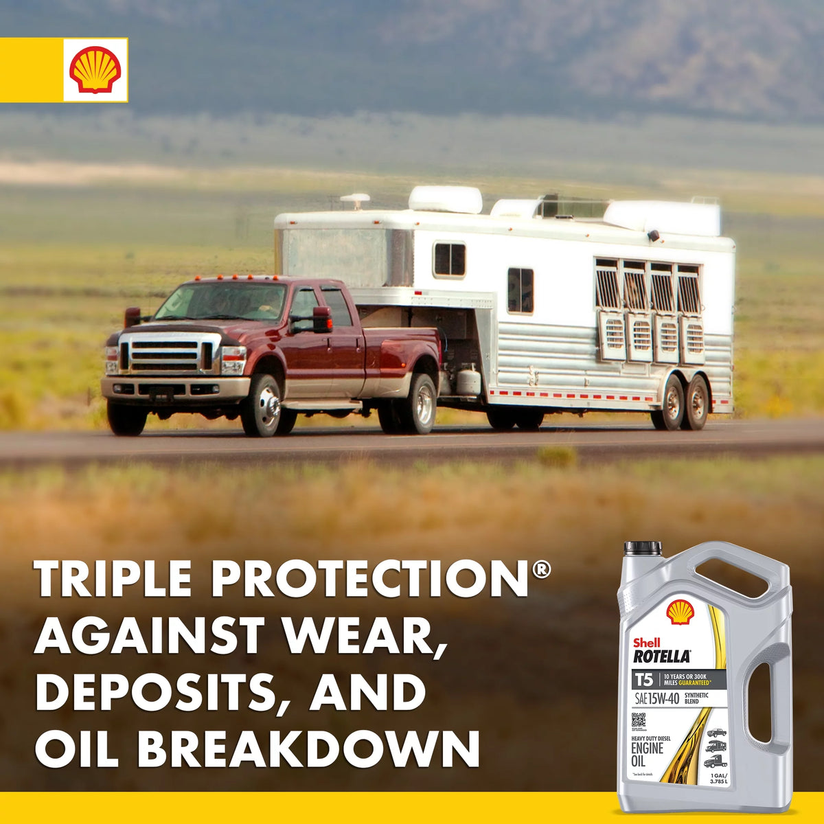 15W-40 Synthetic Blend Diesel Engine Oil U30330