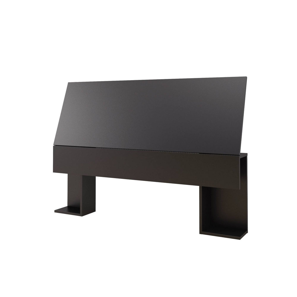 2 Piece Full Size Bedroom Set Black O3136