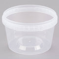 16 oz Clear Tamper Resistant Deli Container - 500/Case Q6689