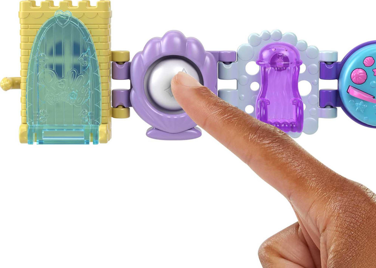 Bracelet Treasures Wearables with Snap-Together Sections and Micro Doll S9464