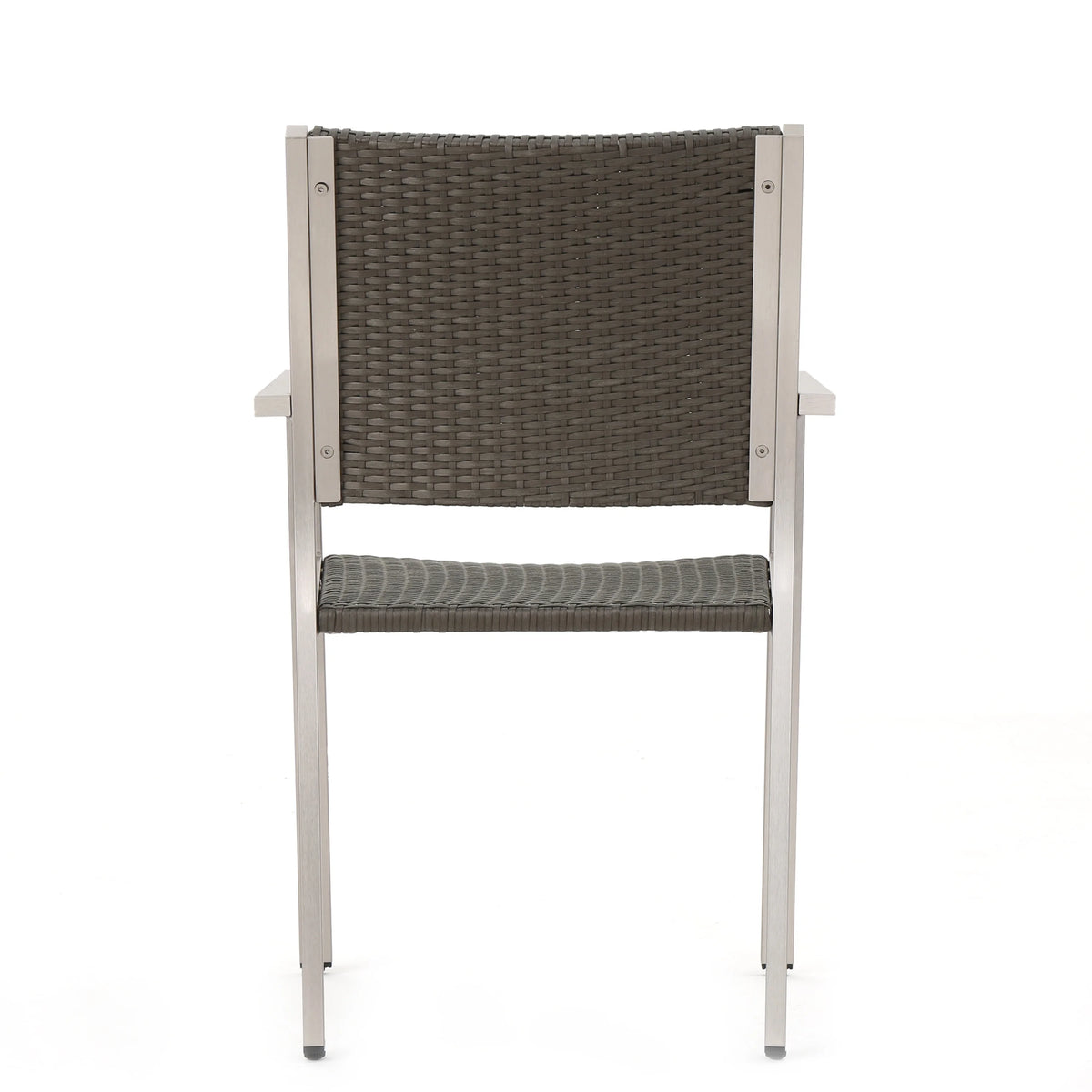 Outdoor Aluminum 9 Seater Wicker 5 Piece Dining Set L467947
