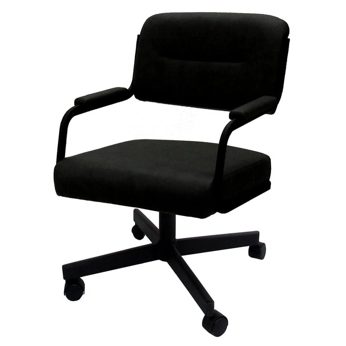 Swivel Metal Caster Dining Chairs T738