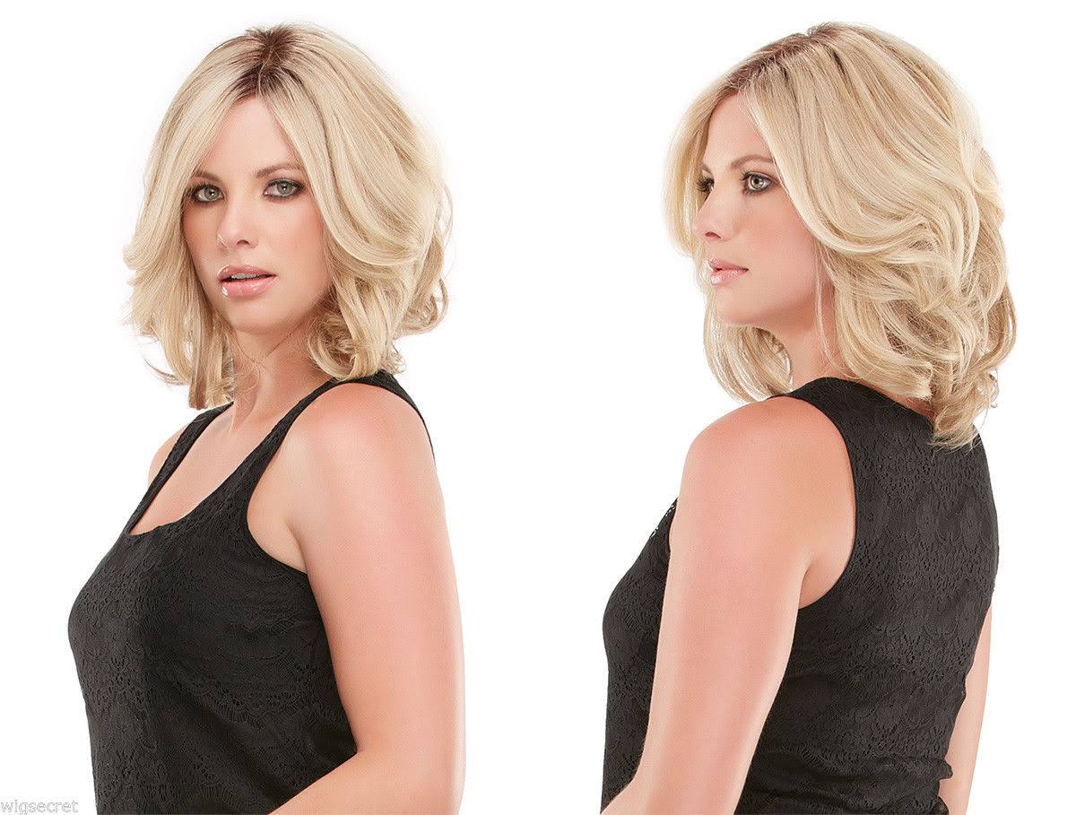 Medium Human Hair Lace Front Mono-filament Petite Wigs C205605