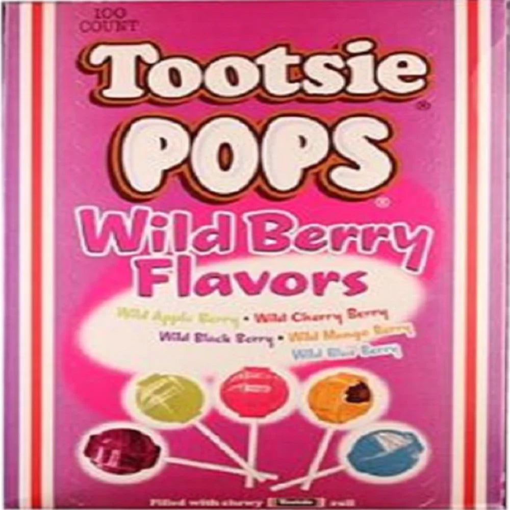 Wild Berry Flavors .6 oz 100 count B6291