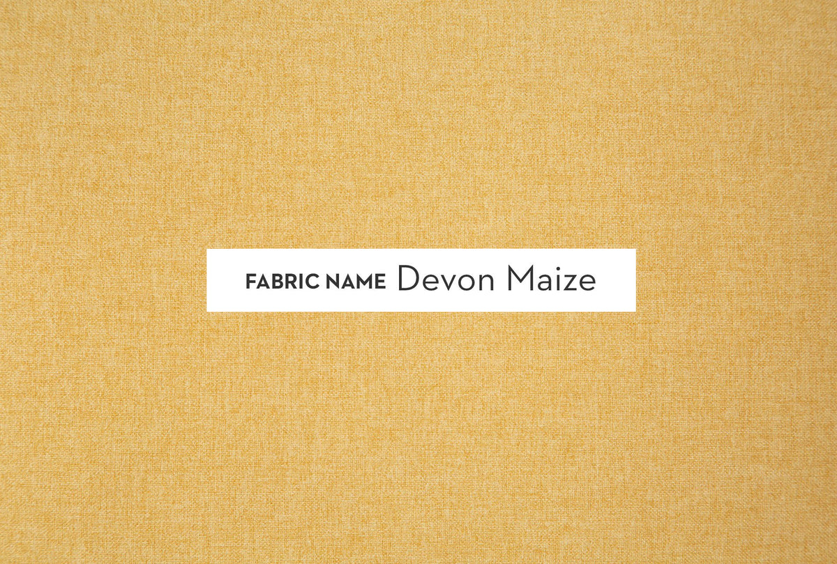 Yellow Fabric Settee G5111
