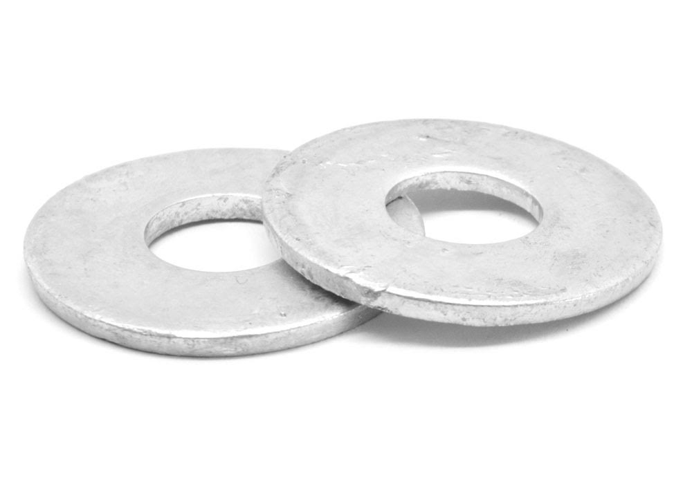 1/2x22 Flat Washer SAE Pattern Low Carbon Steel Hot Dip Galvanized Pk 2670 G745412