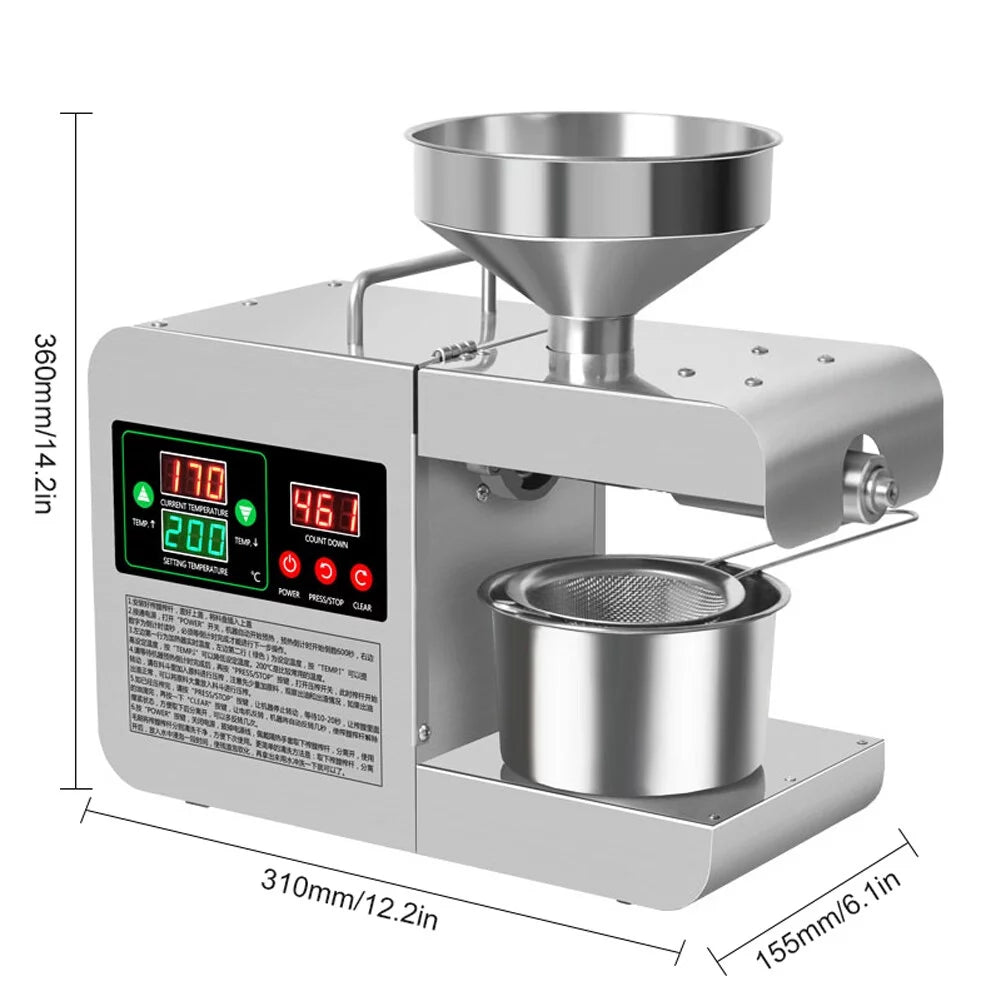 600W Stainless Steel Electric Kitchen Appliance V4581