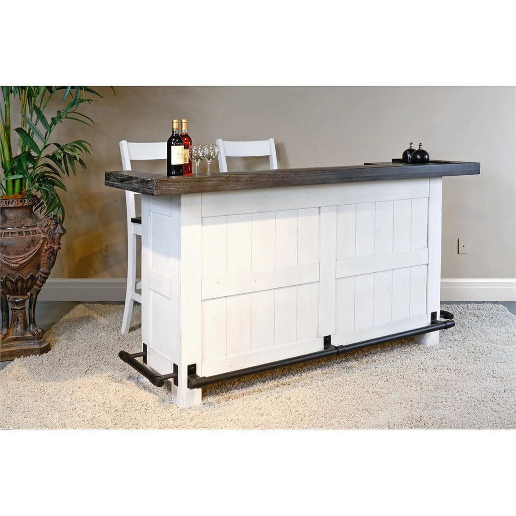 Espresso Finish Wood Bar Unit Y4392