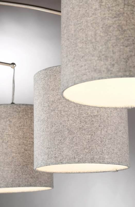 Silver Arch Lamp L879