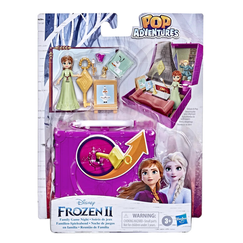 Frozen 2 Pop Adventures Family Game Night Doll Playset F645187
