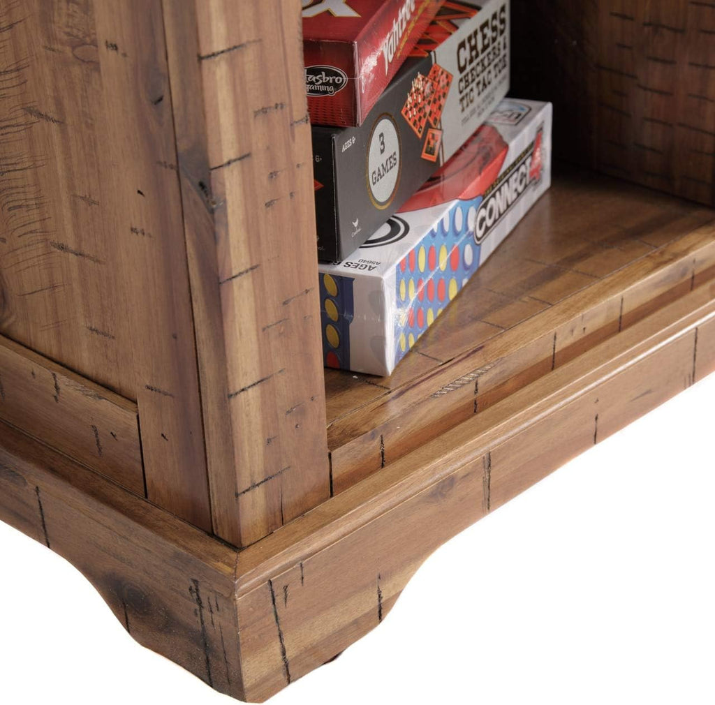 Pinto Brown Microfiber Hall Bench U338